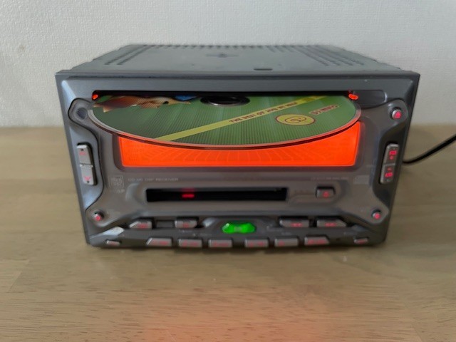 Kenwood DPX-5300M 2DIN Car Audio CD MD Player Operation Confirmed Very Good