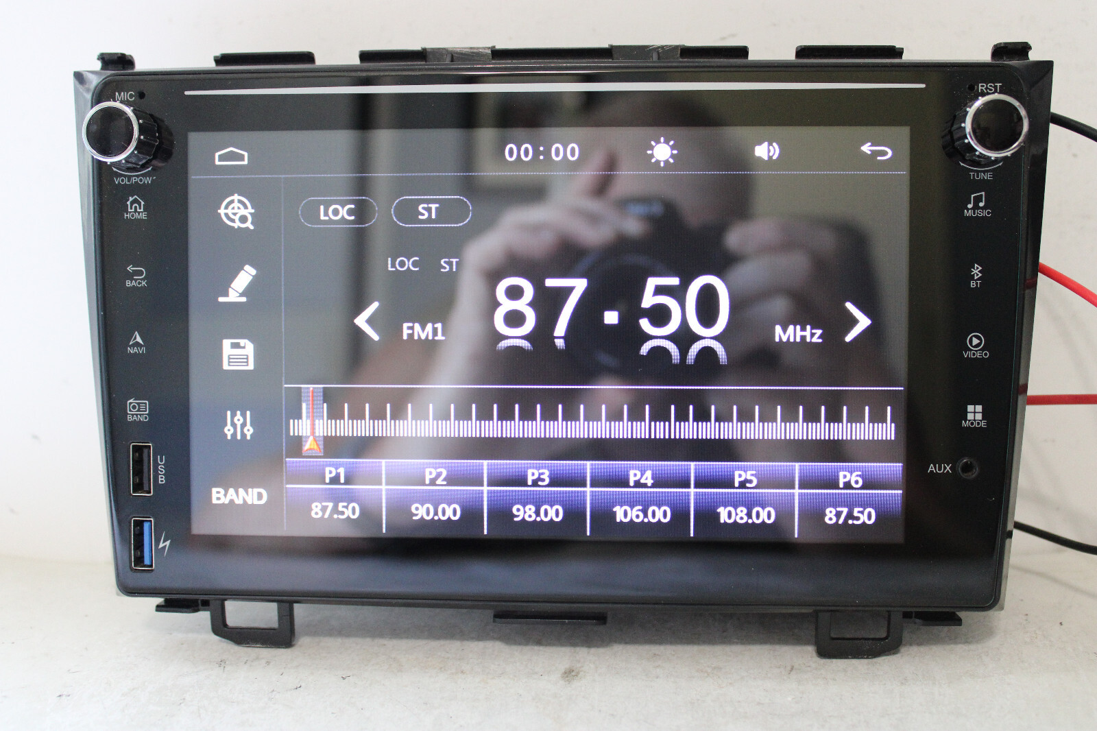 8″ Android Car Stereo for 2007-2012 Honda CR-V Apple CarPlay Android Auto BT USB