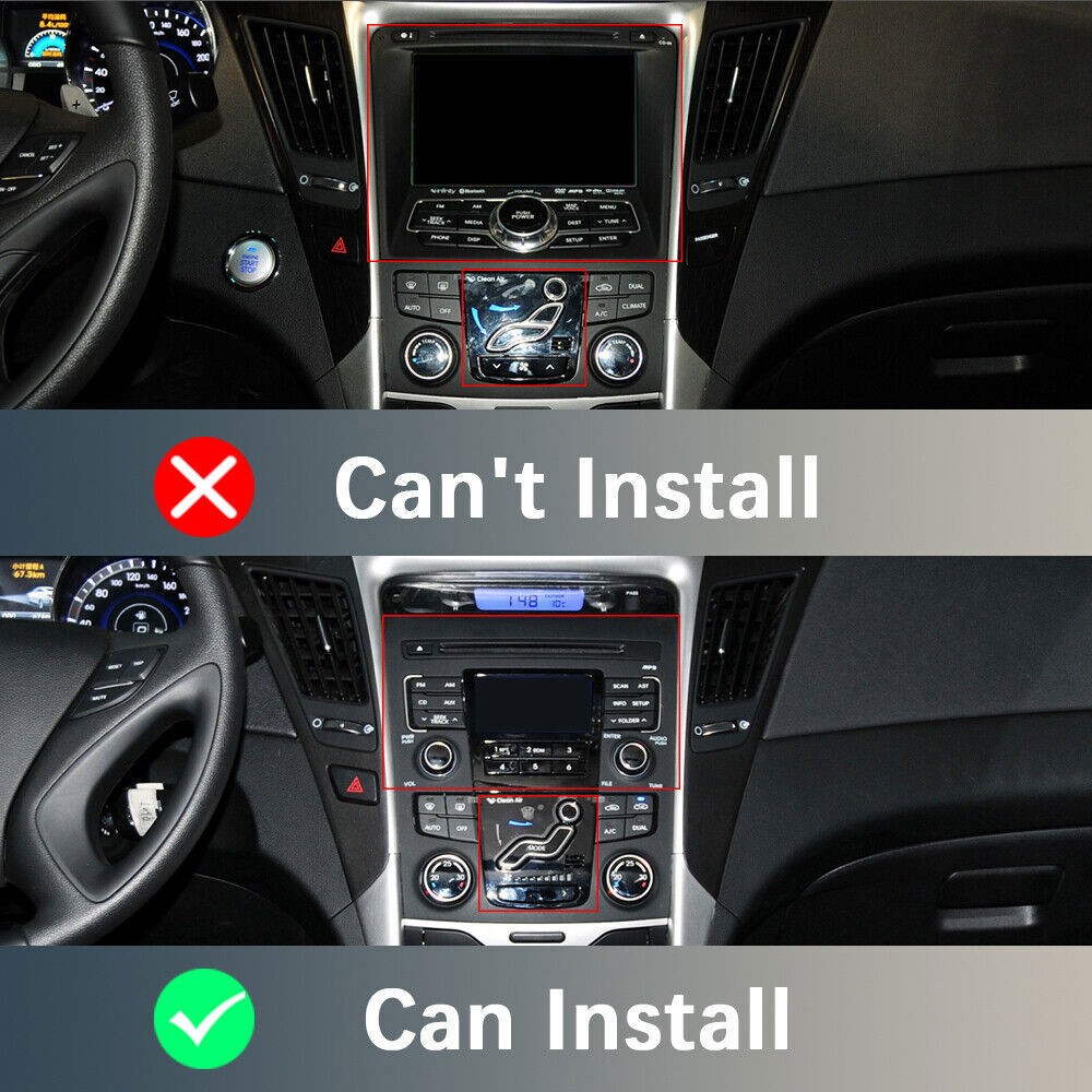 for Hyundai Sonata 2011-2015 Android 12 Apple CarPlay Car Stereo Radio GPS NAVI
