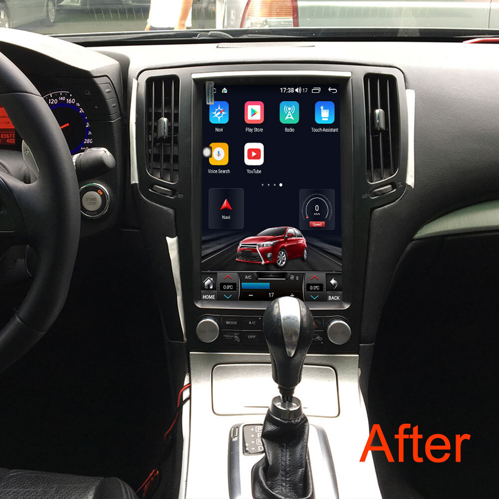 12.1inch For Infiniti G25 G37 2004-2013 Android 13 Tesla Car Radio Player 6+128G