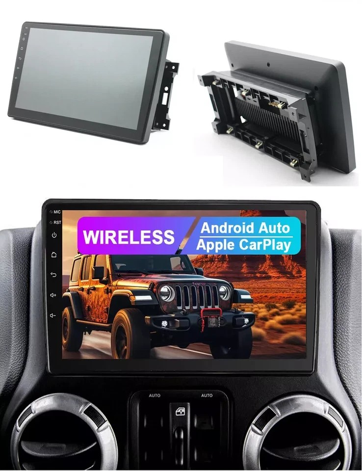 For Jeep Wrangler 2007-2017 Android 15 Car Radio Stereo Touch Screen Carplay GPS