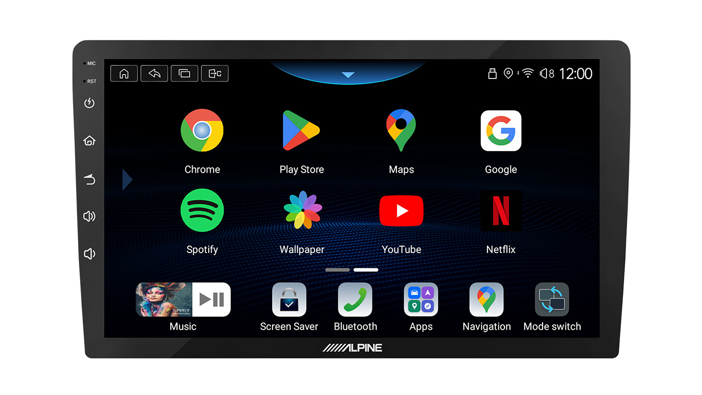 Alpine INE-AX809 9” Android Multimedia Head Unit Touchscreen Bluetooth