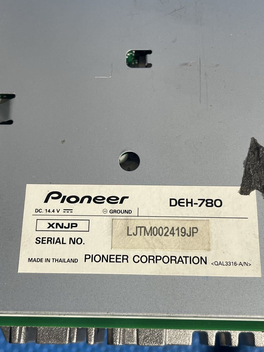 Pioneer Carrozzeria DEH-780 USB/CD AUX 1Din Car Audio #0001