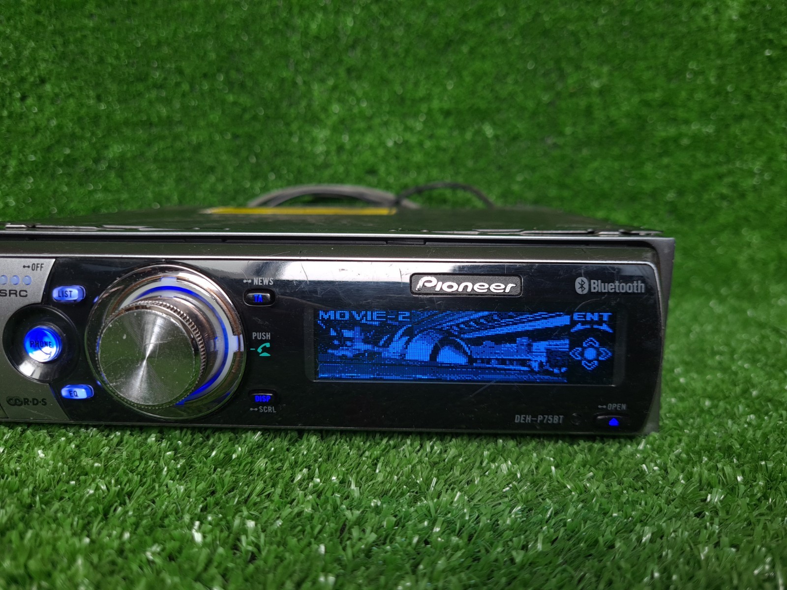 Pioneer Deh-p75bt Dehp75bt Car Radio Movie Dolphin Man Surfing Rocket Launching