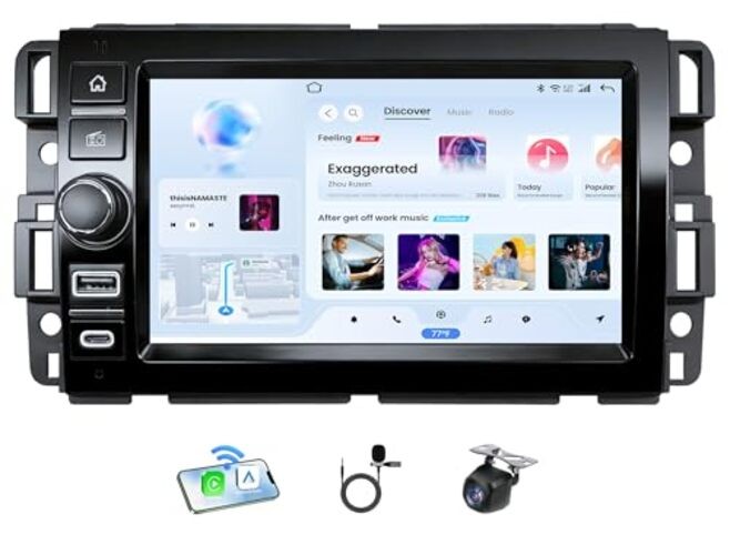 4G RAM+64G ROM Android 15 Radio for 2007-2013 Chevy 7 inch 4GB RAM + 64GB ROM