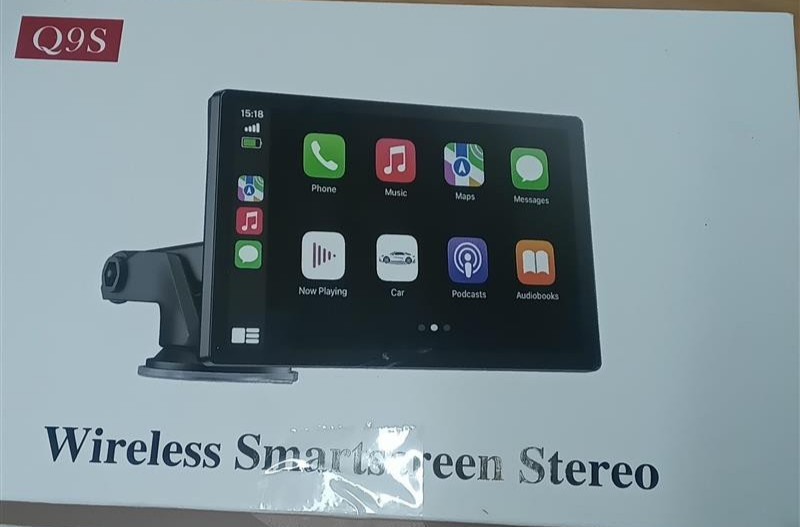 Wireless Smart Screen Stereo With Camera Model Q9S – Black