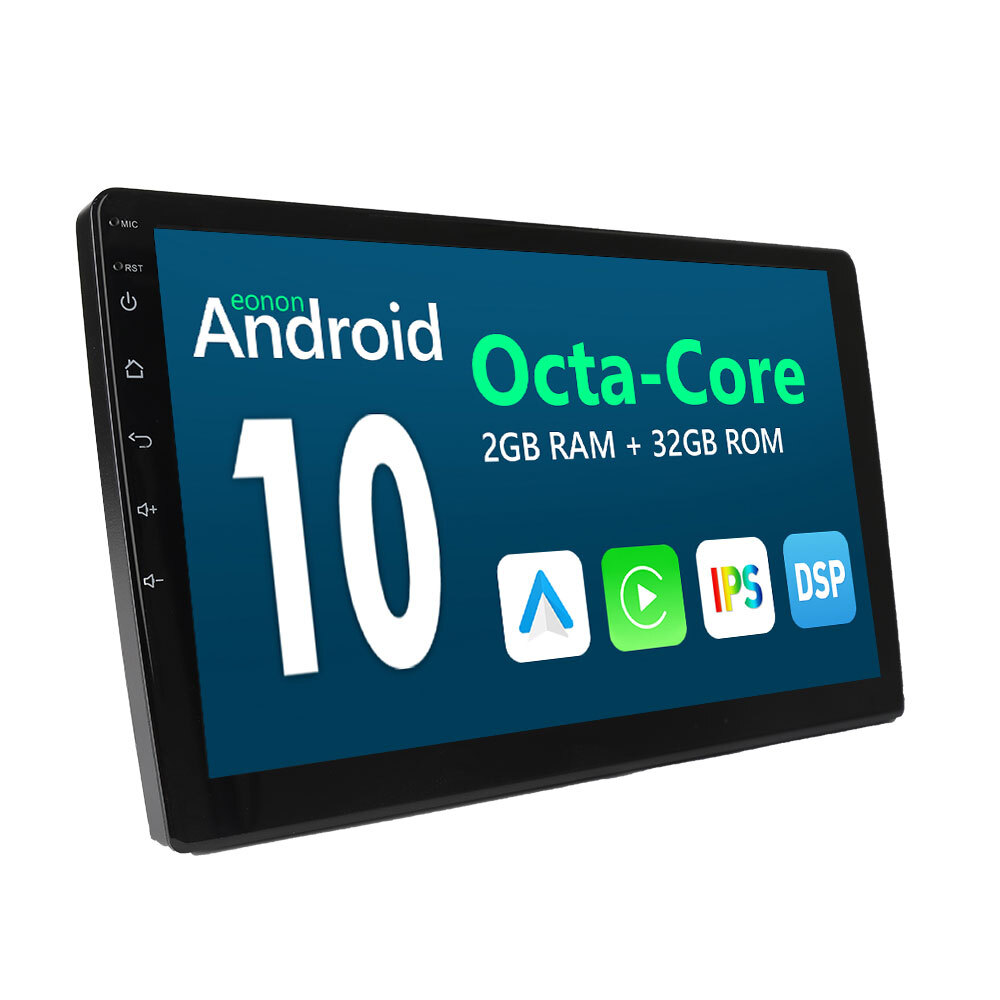 Eonon Q01SE 9″ Android 10 2Din Car Stereo 8-Core RAM:2GB Radio GPS DAB+ CarPlay