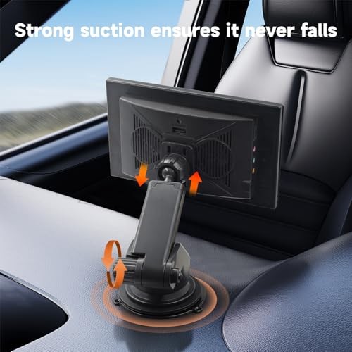 Dashboard Suction Cup Mount for Carplay Screen for car, Compatible with TH0010