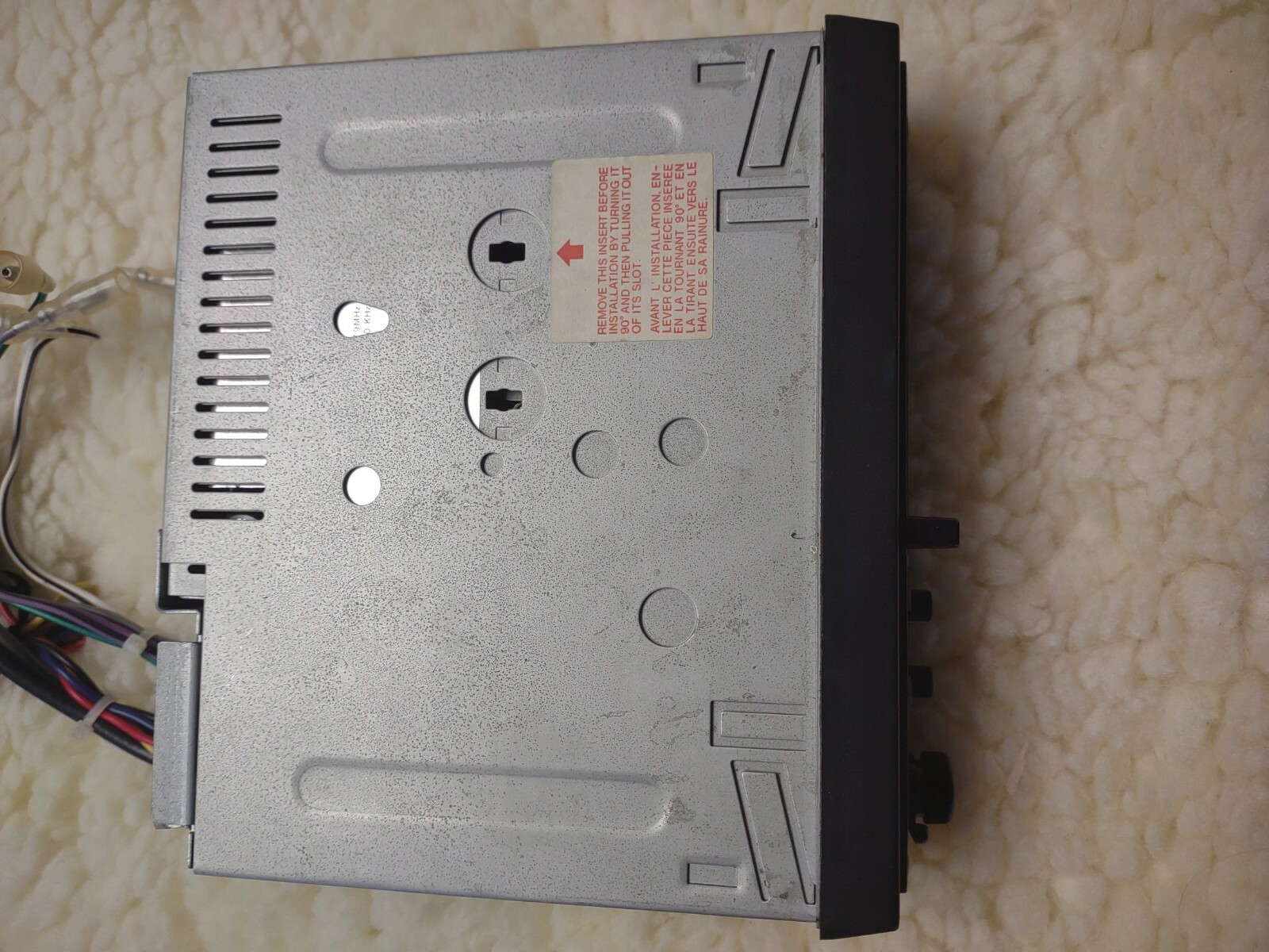 Sony XR-5500 radio untested multi fader 25w