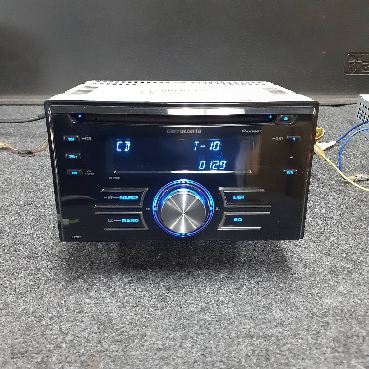 Carrozzeria FH-P530 2DIN USB AUX CD Receiver Excellent JAPAN