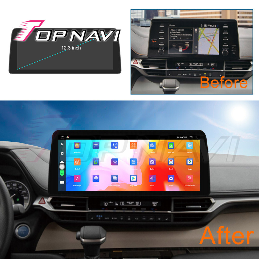 for Toyota Senna 2021 Head Unit Androind 12.0 Car Stereo Radio Media GPS Navi BT