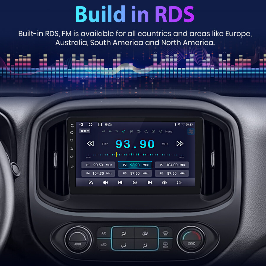 2G+32G Android 12 Carplay For Chevrolet Colorado 2015-2018 Car Radio Stereo GPS