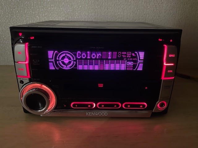 KENWOOD DPX-50MD 2Din Car Audio CD MD MDLP MP3 AUX Player Operation Confirmed