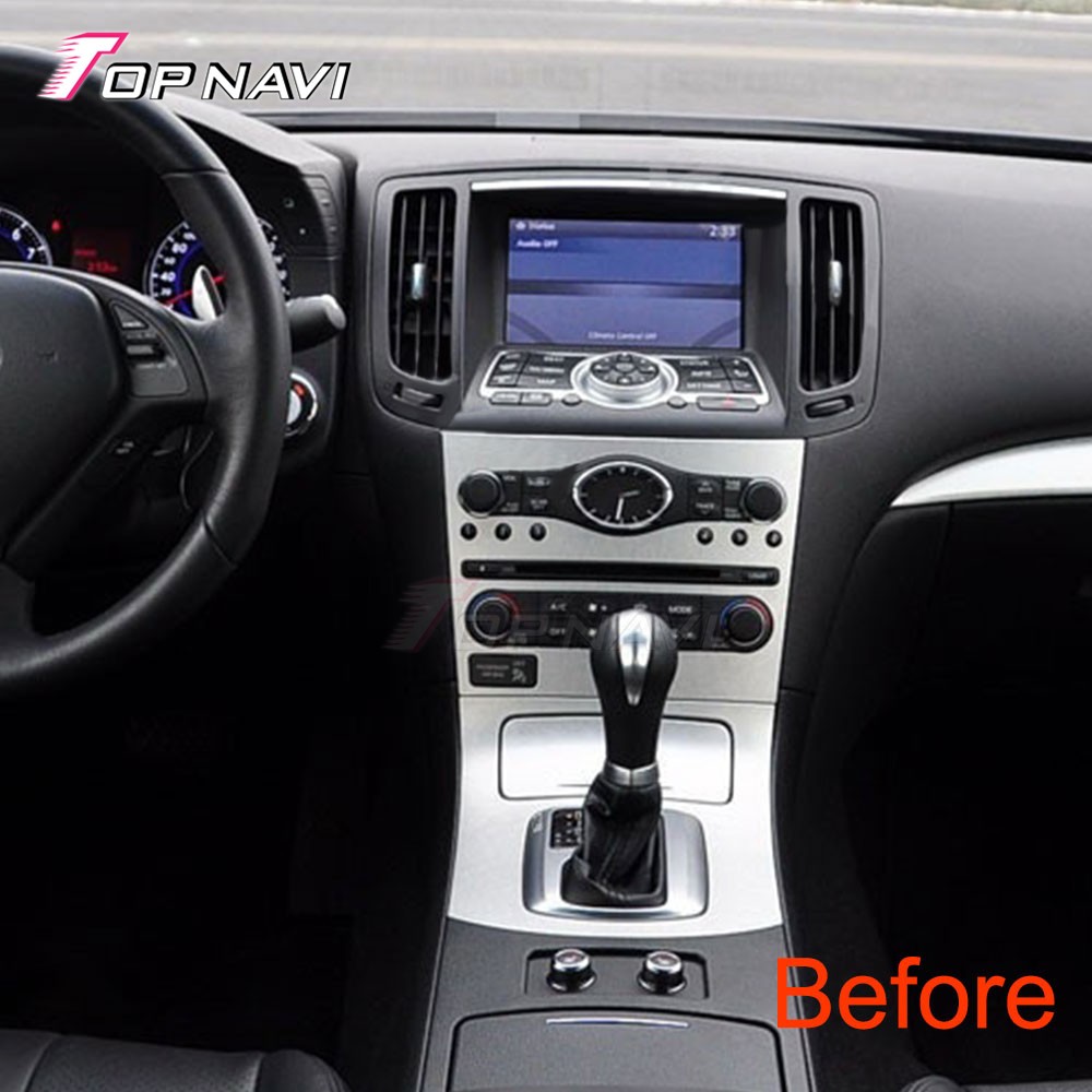 for Infiniti G25 G35 G37 Q60S 2004-2013 Car GPS Player Radio Stereo Play 6+128G