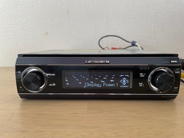 Pioneer Carrozzeria DEH-P940 1DIN Car Audio CD PLayer DSP SFC AUX Tested