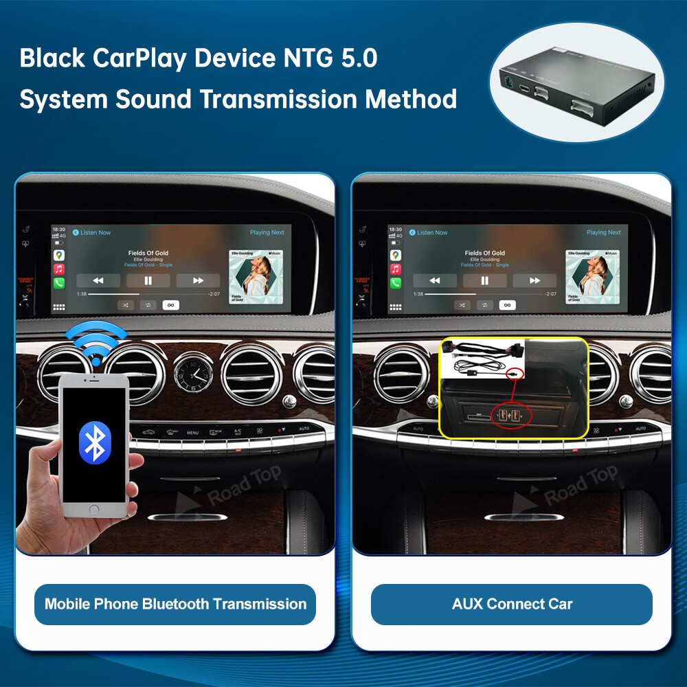 For Mercedes Benz S550 W222 Wireless CarPlay Android Auto Interface Car Stereo