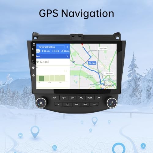 4Core 64GB Car Radio Stereo Android 13 for Honda 2GB+64GB with Backup Camera
