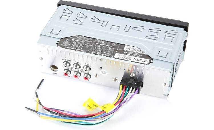 Jensen Single DIN In-Dash Car Stereo AM/FM Radio kit for 2007-2008 Honda FIT