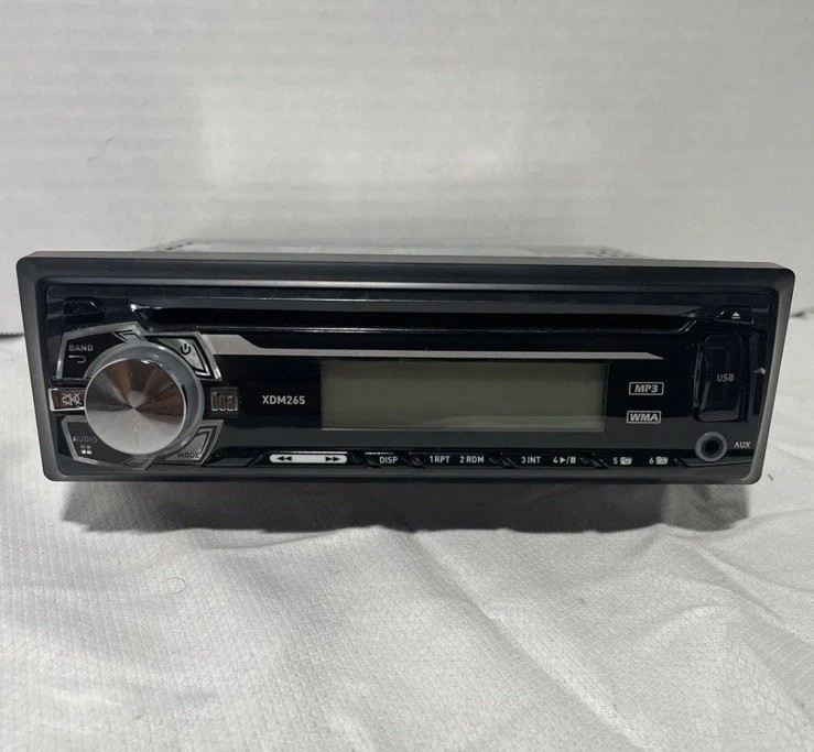 Dual Electronics XDM265 60W CD MP3 Receiver Detachable Faceplate USB Aux In EQ