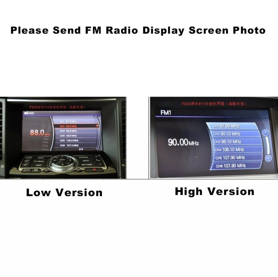 For Infiniti G25 G37 2009-2015 12.1″ Vertical Screen Car Radio CarPlay GPS 32G
