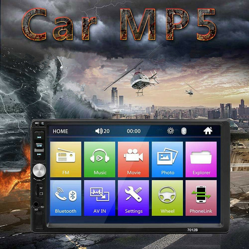 Car MP5 Player Bluetooth Touch Screen playback Radio Recorder Audio Multimedia