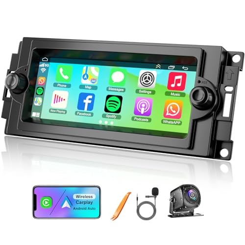 4+ 64GB Car Radio for Dodge RAM 1500 2500 3500 2006 For Dodge Ram 2006-2008