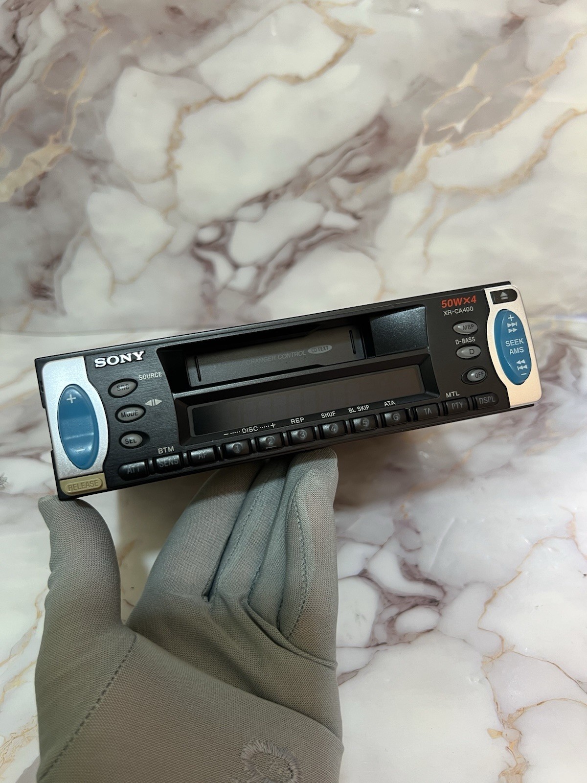 Old School SONY XR-CA300 Car Stereo Cassette PLAYER RADIO FM/MW/LW 50WX4 *A++++*