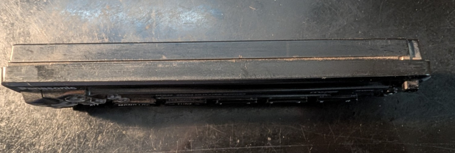 Panasonic DPX40 CD Receiver FACEPLATE ONLY