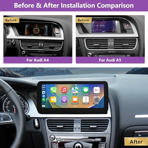 12.3 inch Touchscreen Wireless CarPlay Android Auto Multimedia Car Radio