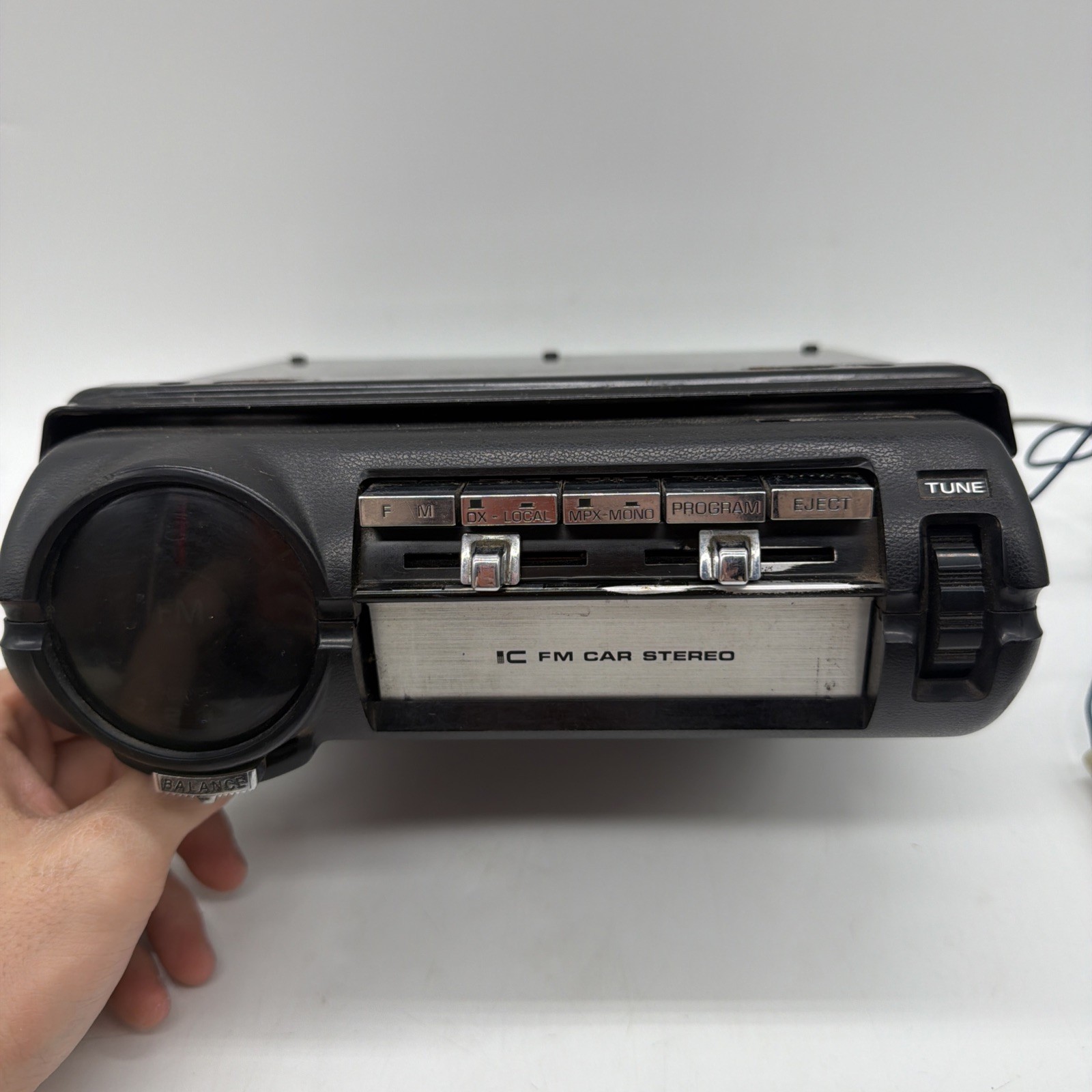 Rare Vintage PANASONIC CQ-880EU Car Radio FM 8 Track Player Stereo Untested!