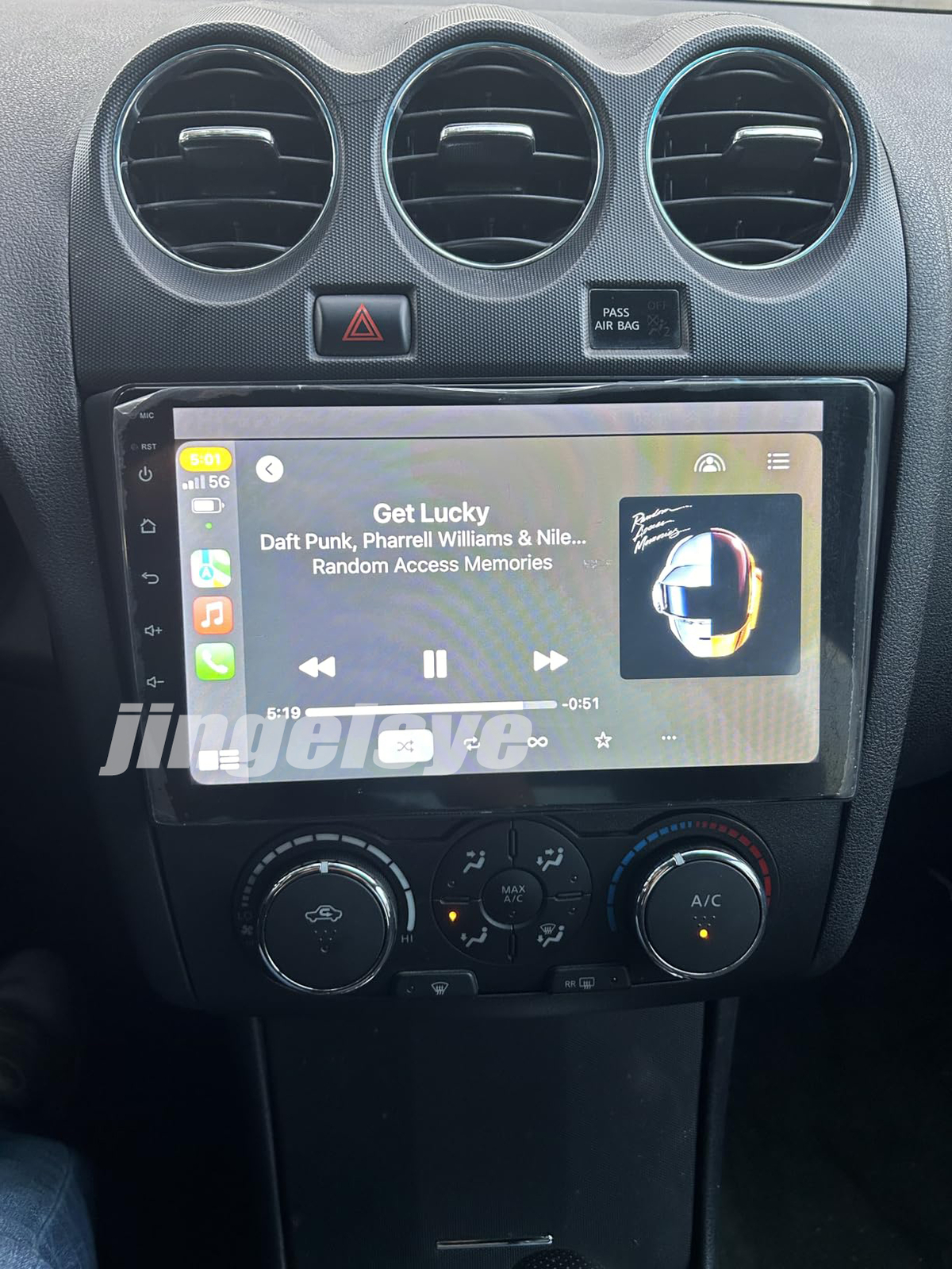 For Nissan Altima Teana 2008-2012 9″Car Stereo Apple Carplay Radio GPS Navi DSP