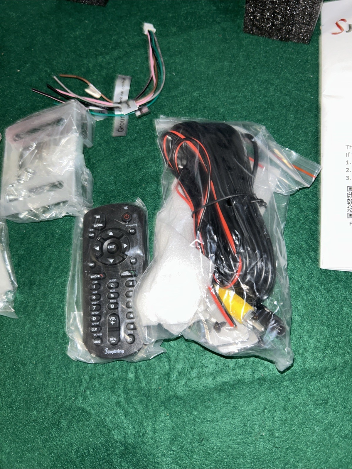 SJoyBring JOY-M005D car radio receiver/ New Open Box