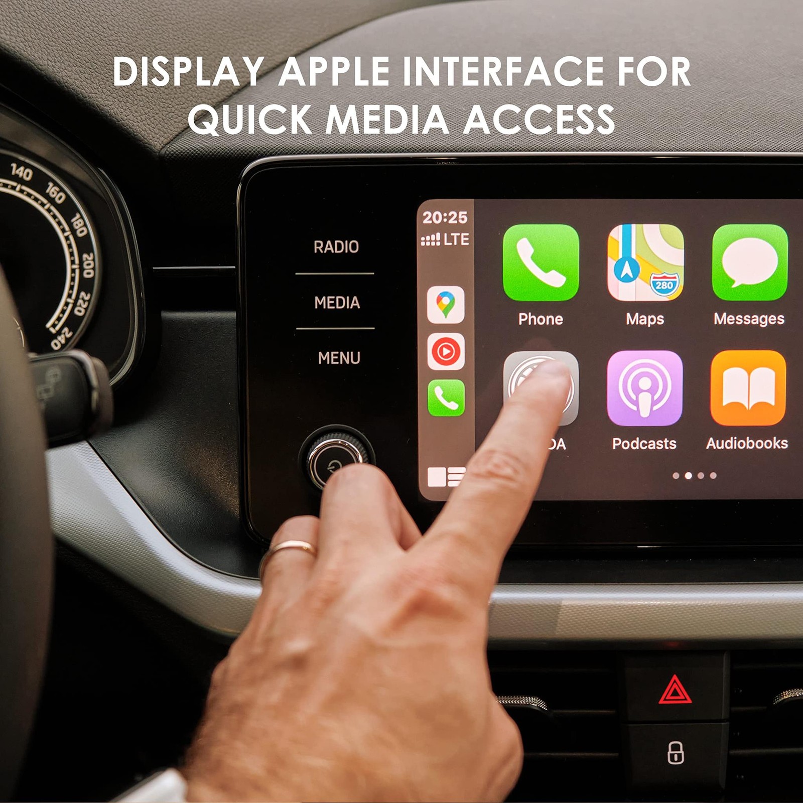 RexingUSA CPW-1 Wireless Carplay Adapter, OEM Integrated Apple CarPlay, Convert