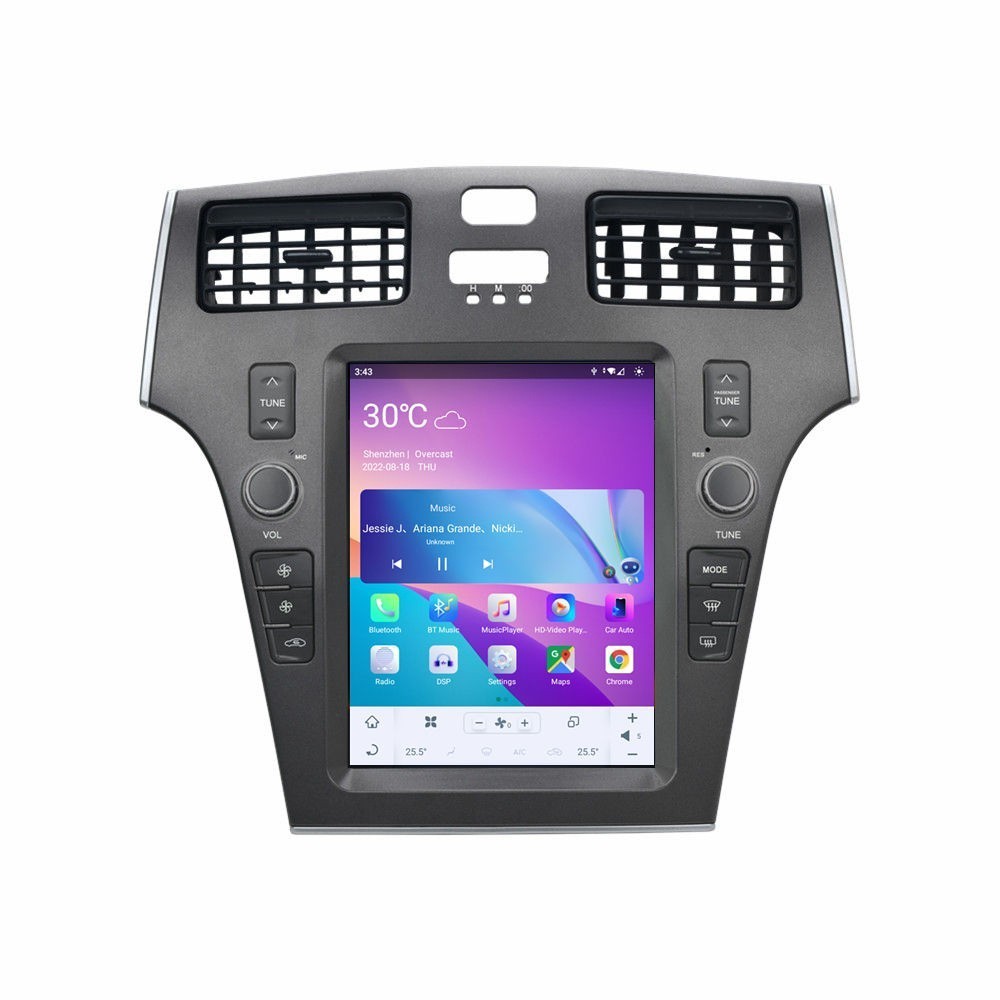 For Lexus ES300 ES330 2005-2009 10.4″ Car Radio Stereo CarPlay Android 64GB GPS