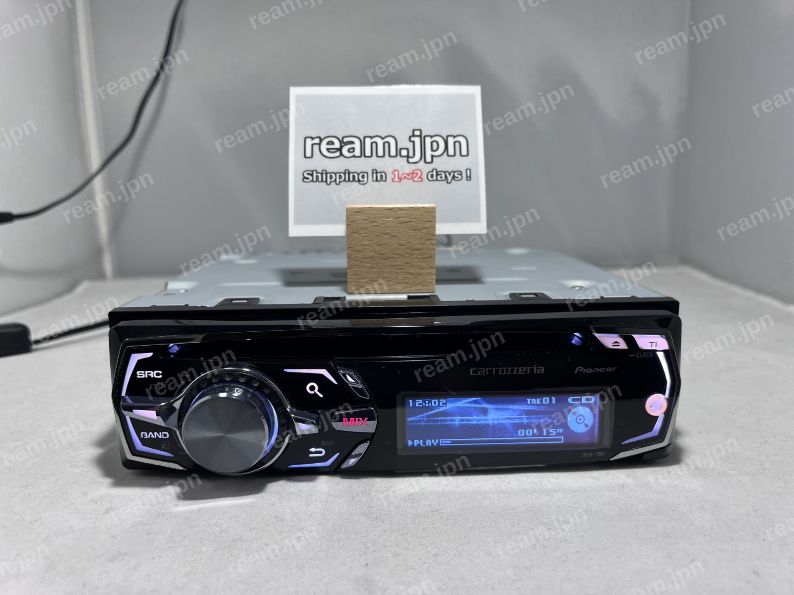 Pioneer Carrozzeria DEH-780 1DIN CD Player MIXTRAX AUX USB Tested In Stock JDM