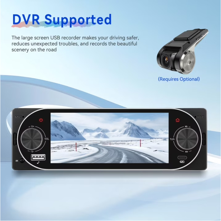 Estereo De Pantalla con Bluetooth Para Coche Carro Auto MP3 Player WMA/WAV/APE/F