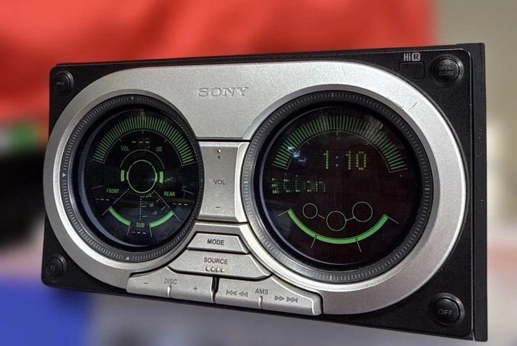 Sony WX-7700MDX Double DIN CD MD Receiver Car Audio Stereo Head Unit Vintage
