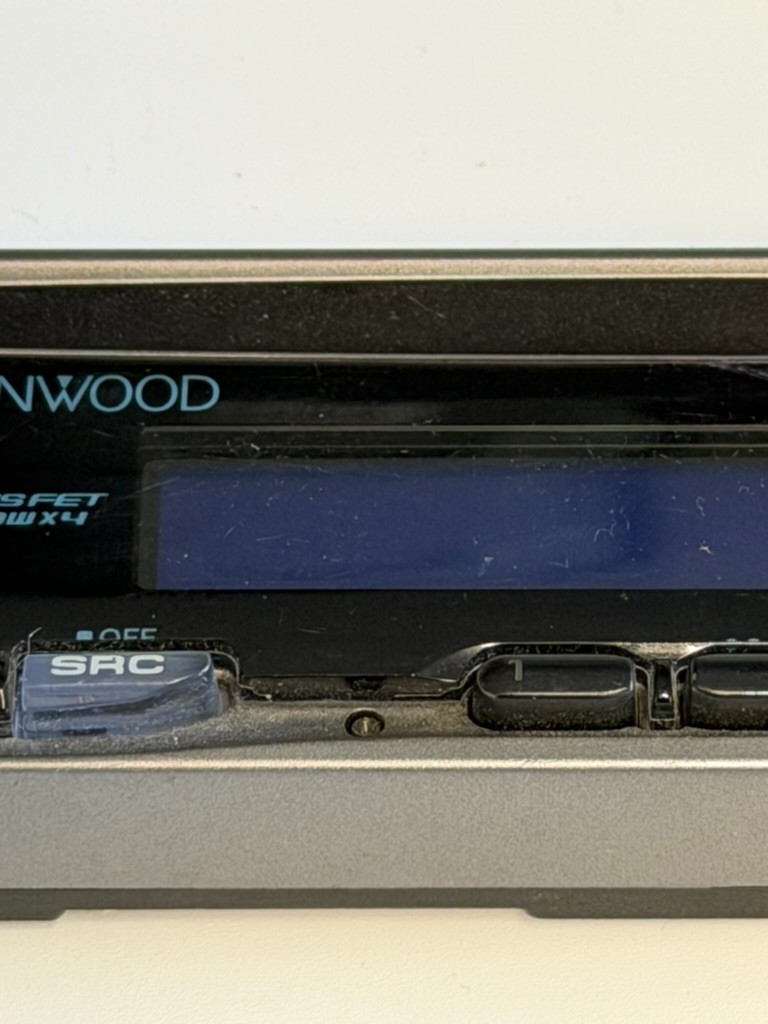 Kenwood Detachable FacePlate Model KDC-205 CD Stereo Car FACEPLATE ONLY untested