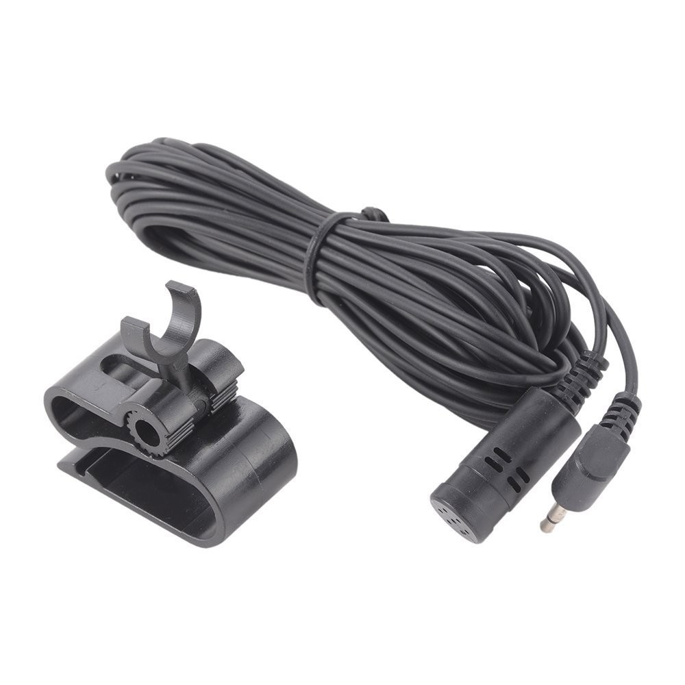 Universal for Pioneer Replacement Bluetooth Microphone Mic 2.5mm Small, BLACK