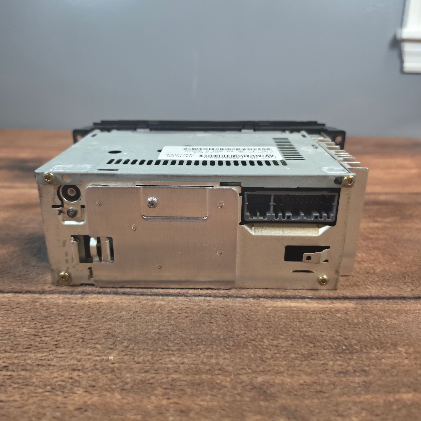 Chrysler RBK CD Radio Player P05064354AI Black Good OEM Factory Head Unit