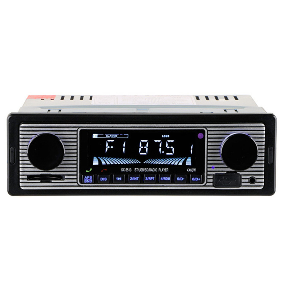 Radio Car Stereo In-dash MP3 Player Bluetooth USB/FM/SD/AUX Audio Remote Control