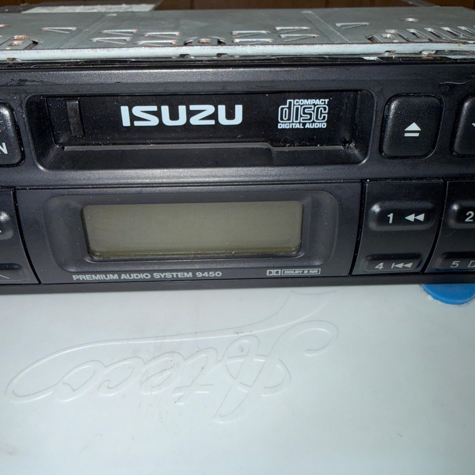 Isuzu Premium Audio System 9450 CD Cassette Radio OEM Fujitsu Ten 12100-9451B101