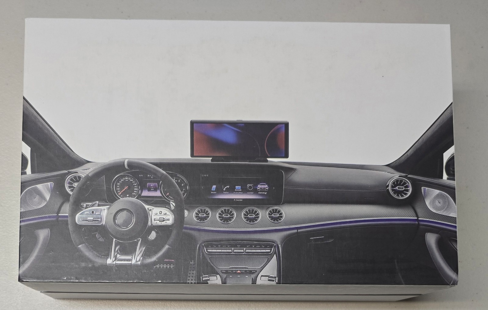 Poaeaon Black Newest Wireless 10.26 Inch HD Touchscreen Car Radio Unit