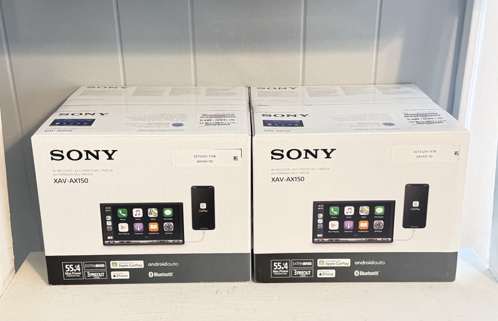 Sony XAV-AX150 6.95″ Apple CarPlay Android Auto Bluetooth NEW SEALED FAST SHIP⚡️