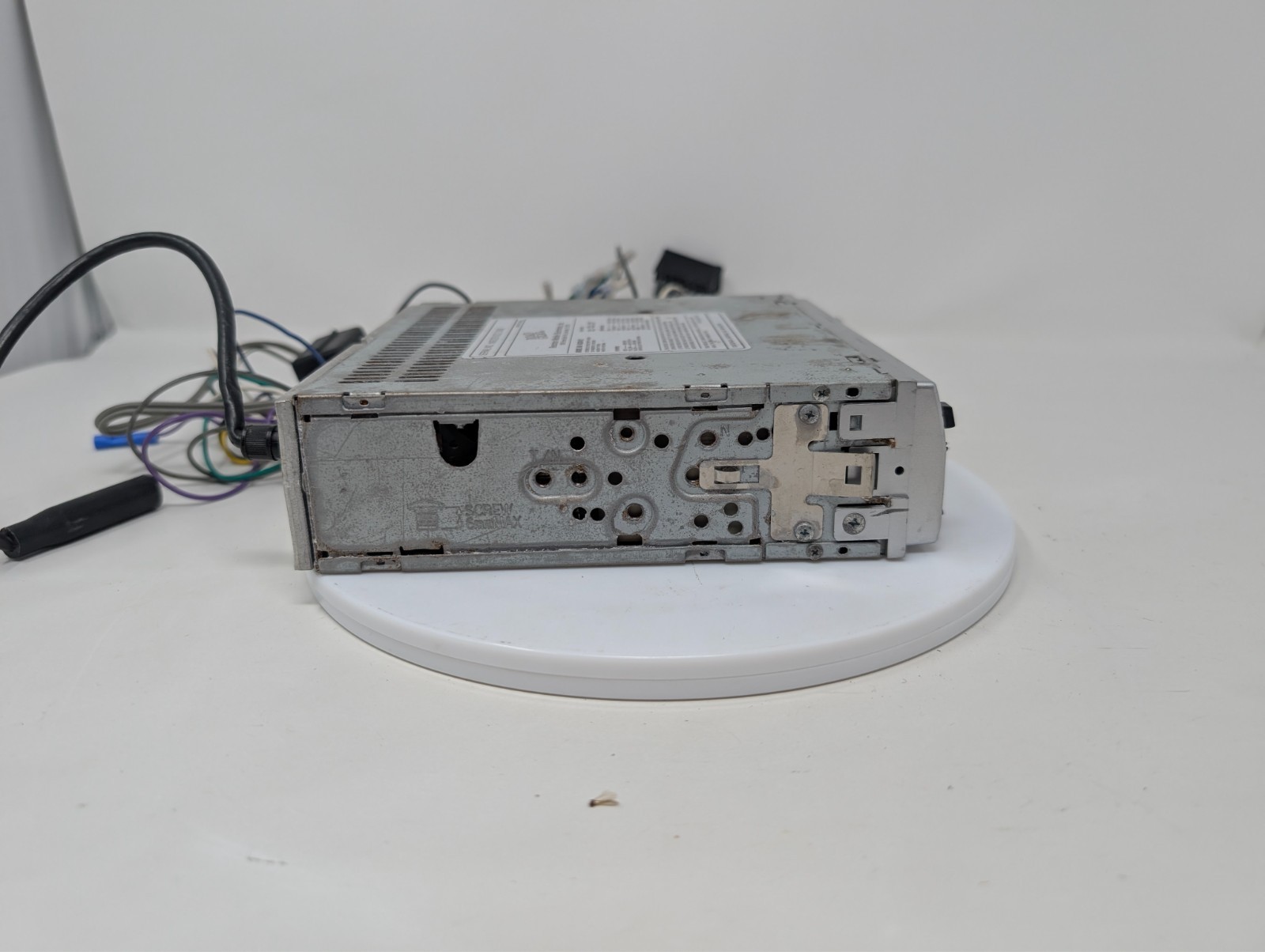 Road Gear NightGlo 60 Watt AM/FM Car Stereo Receiver Model RGCD412 TESTED READ