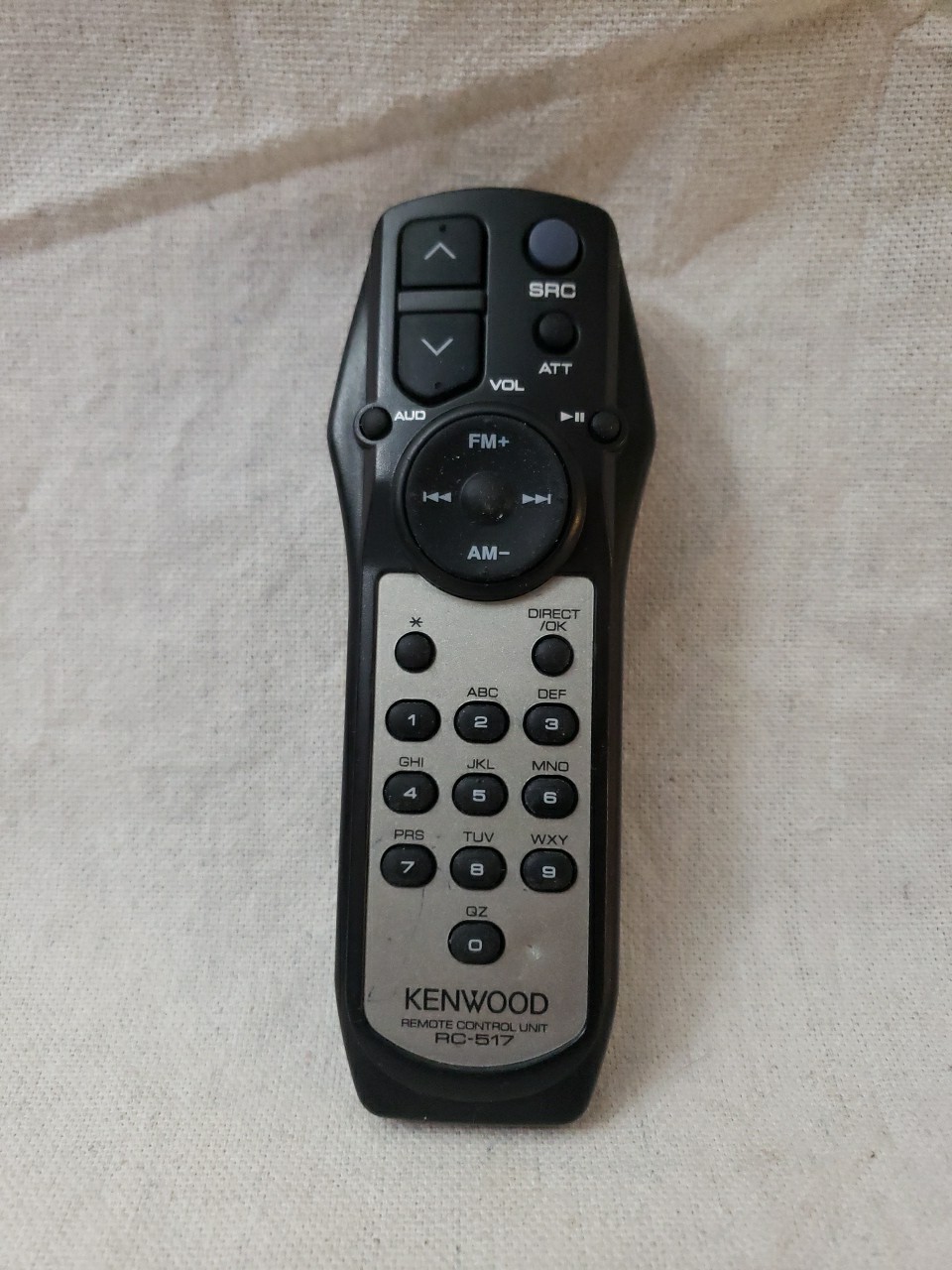 KENWOOD CAR AUDIO / CD PLAYER REMOTE CONTROL – RC-517 TESTED