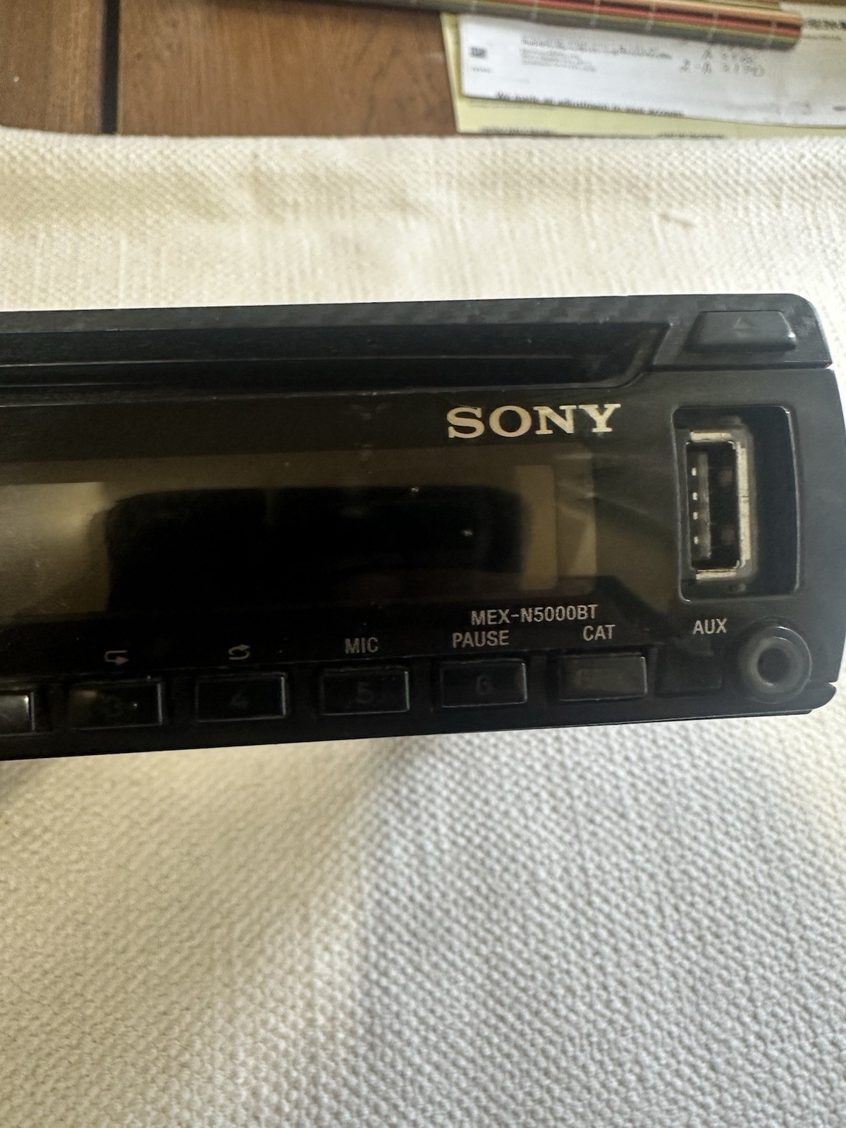 Sony MEX-N5000BT BLUETOOTH AUDIO SYSTEM MP3 USB CD Receiver