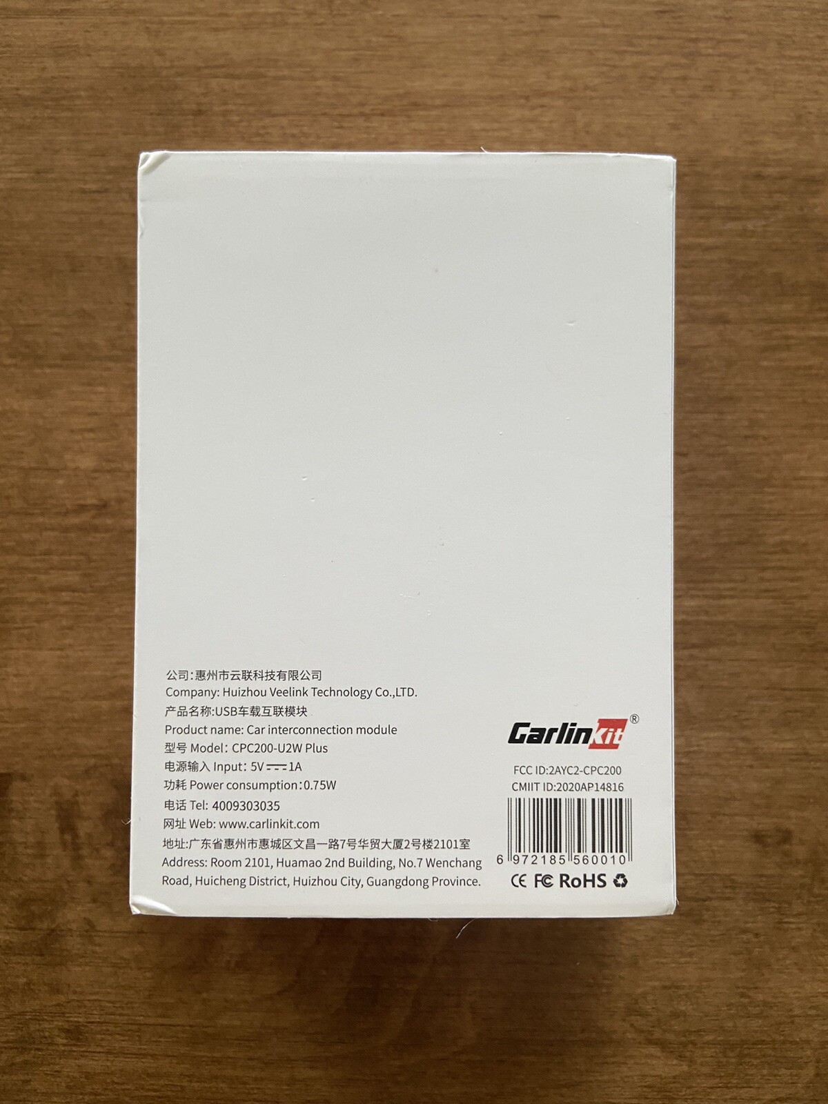 CarlinKit 3.0 Wireless Adapter for Apple CarPlay