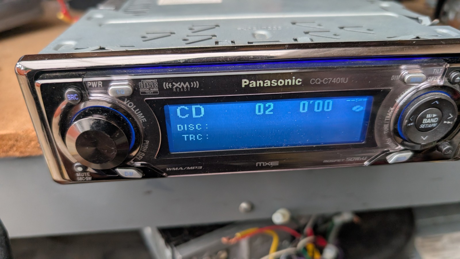 Panasonic CQ-C7401U Car Stereo Used With Bluetooth Auxiliary 🐠🐟