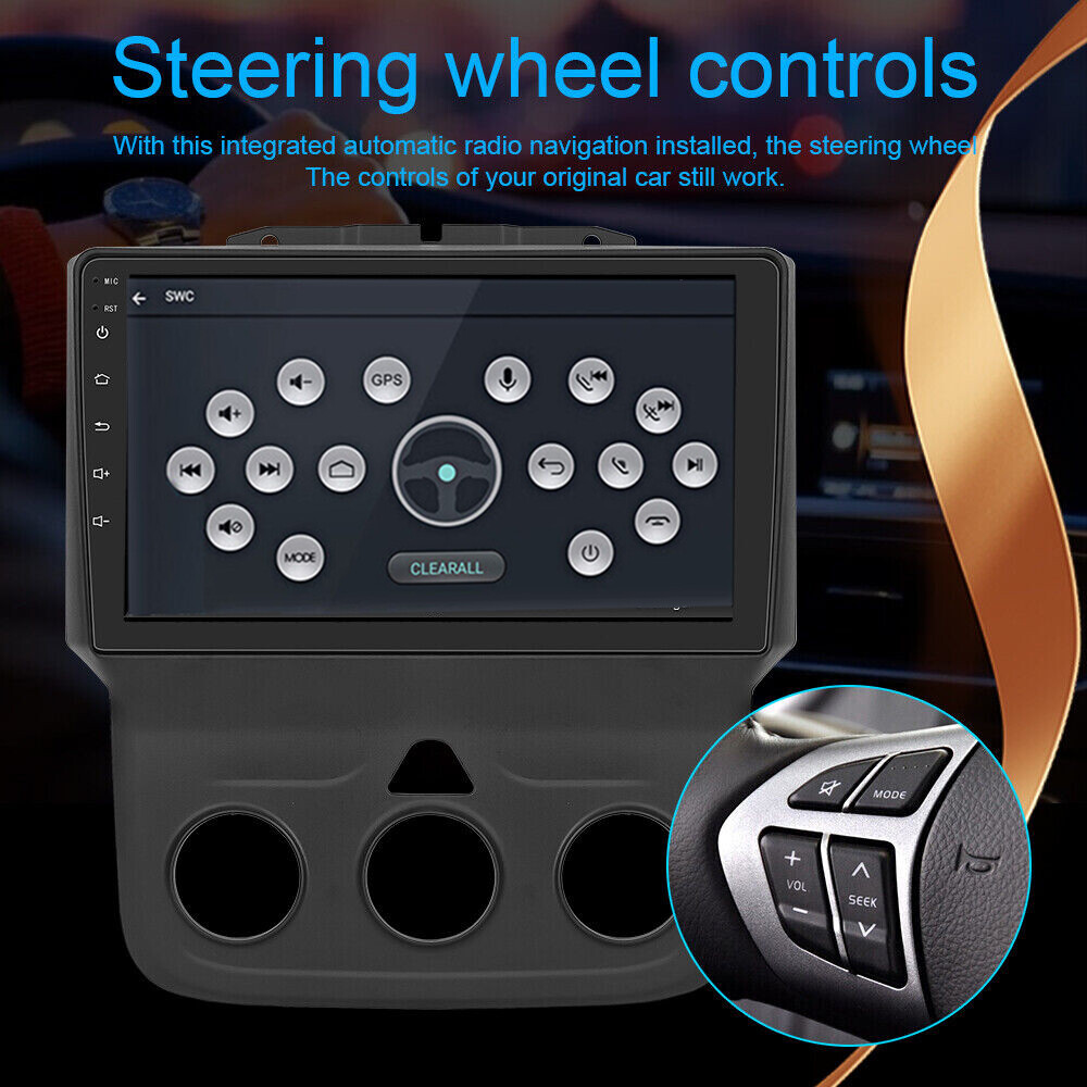 Car Stereo Upgrade For Dodge Ram 1500 2500 3500 2013-2018 Android Radio Carplay